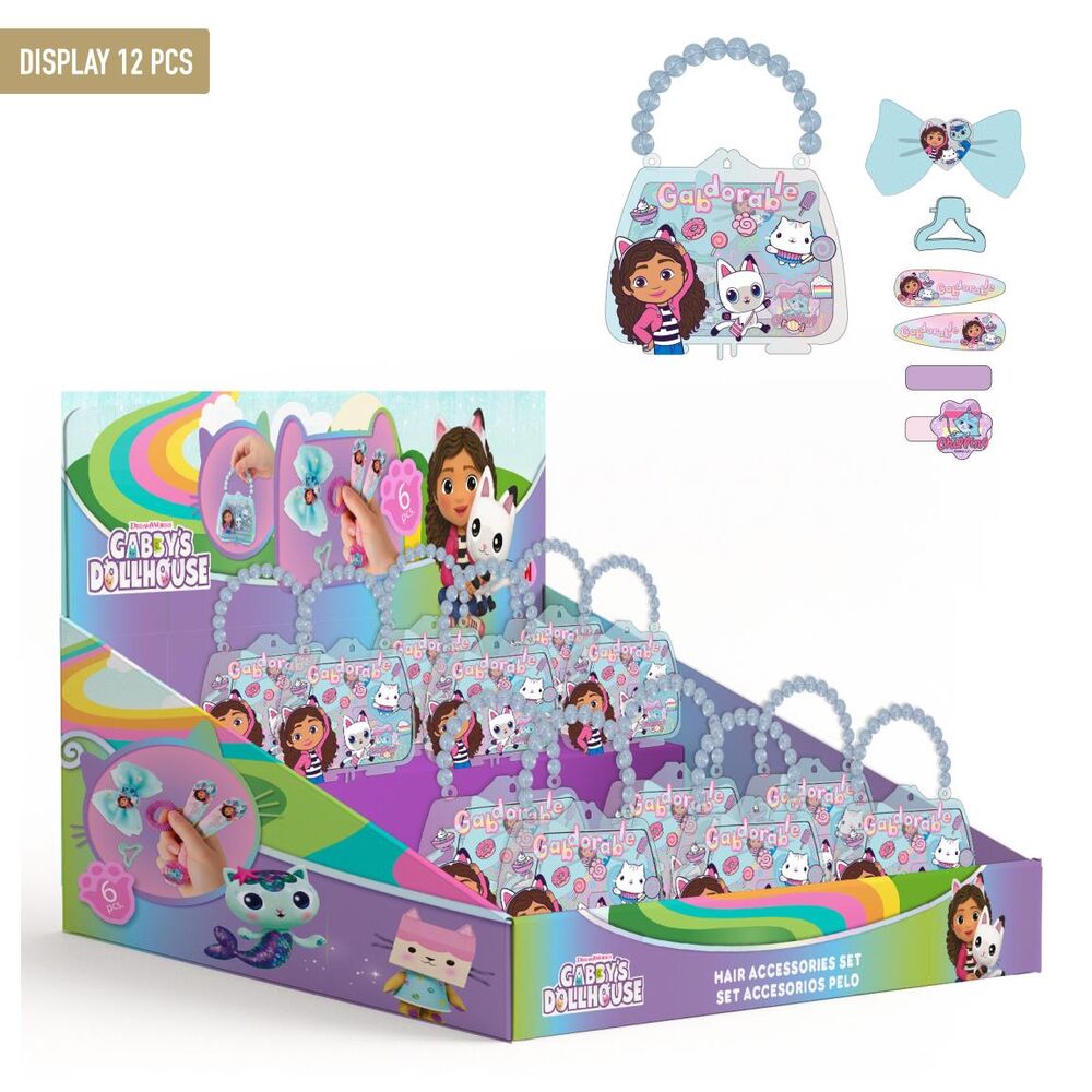 Gabbys Dollhouse beauty bag set