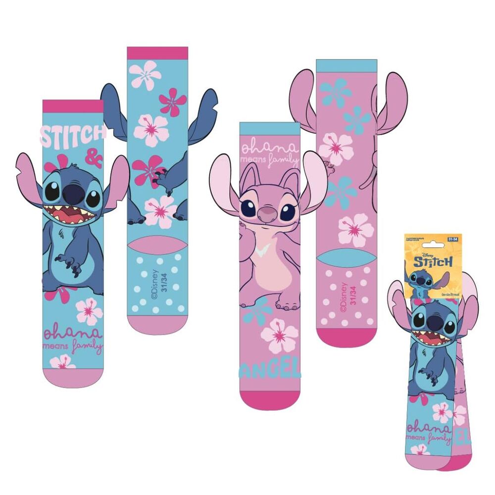 Disney Stitch assorted socks