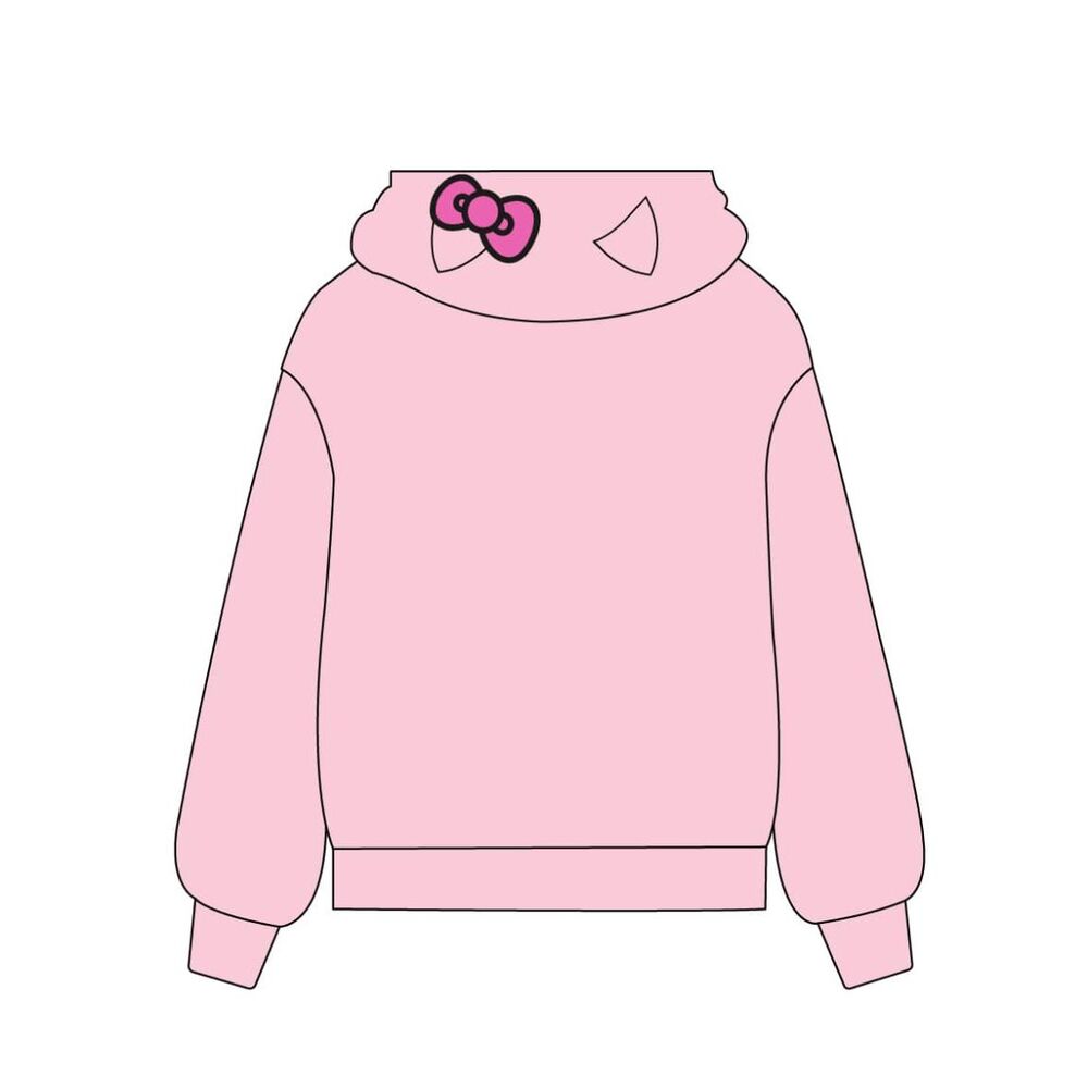 Hello Kitty zipper hoodie