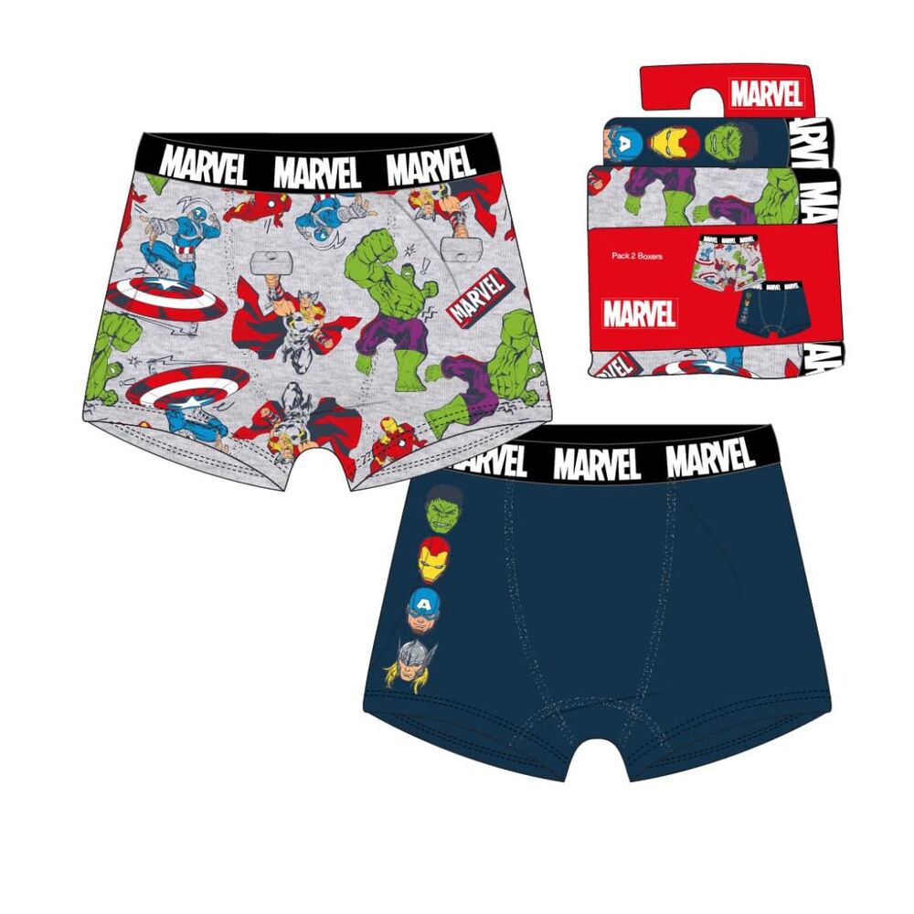 Marvel The Avengers assorted 2 boxer set
