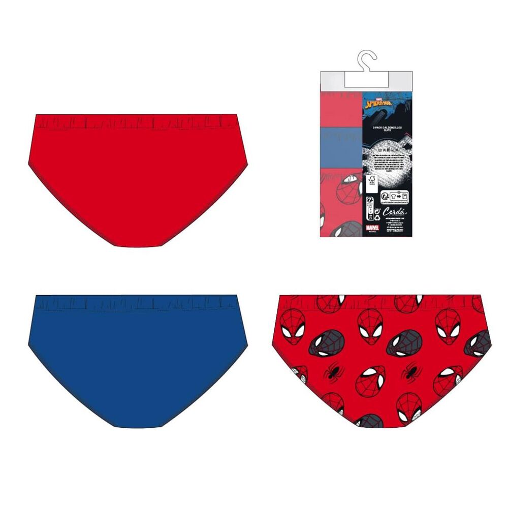 Marvel Spiderman assorted pack 3 slips