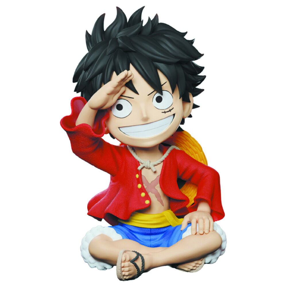 One Piece Monkey D Luffy money box figure 15cm