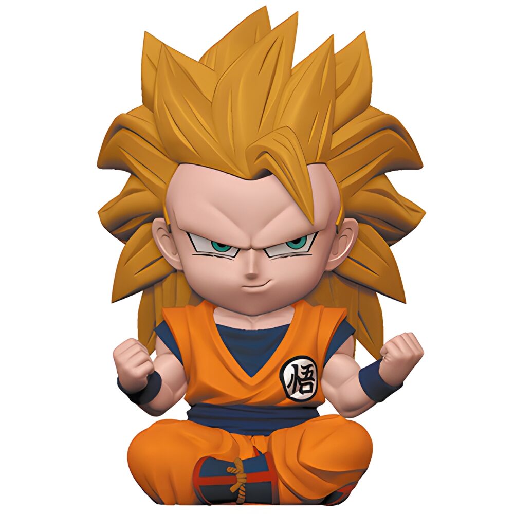 Dragon Ball Z Son Goku Super Saiyan 3 money box figure 15cm
