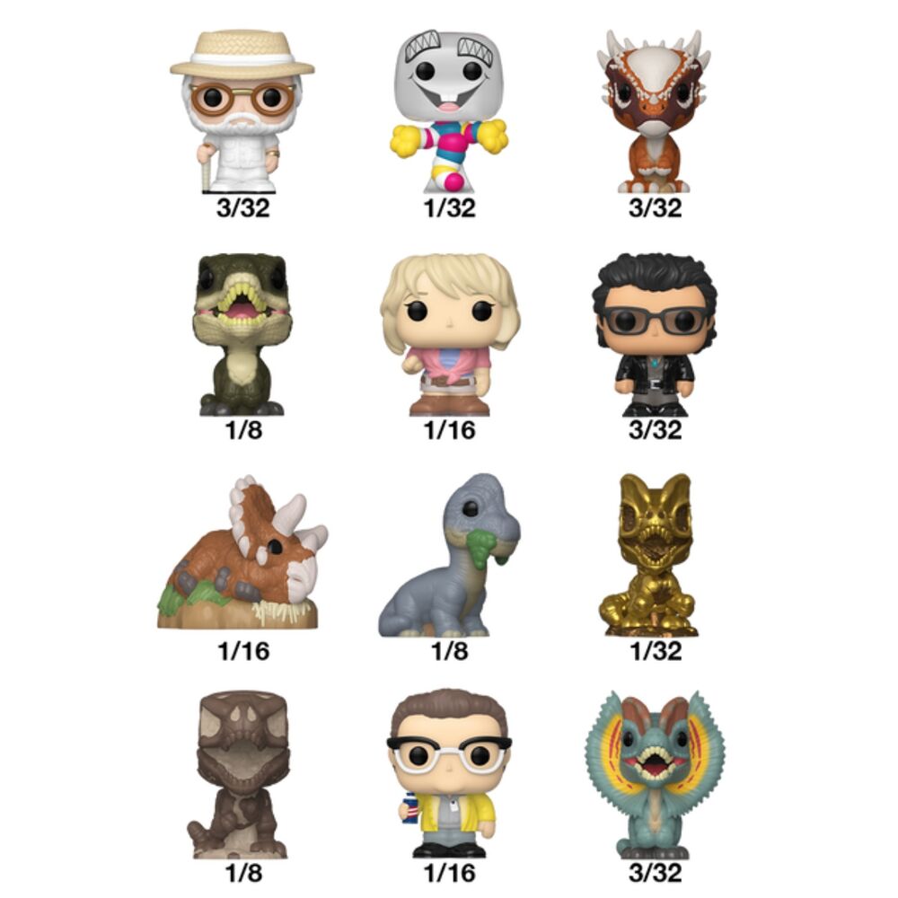 Assorted Bitty POP Mystery figure Jurassic Park