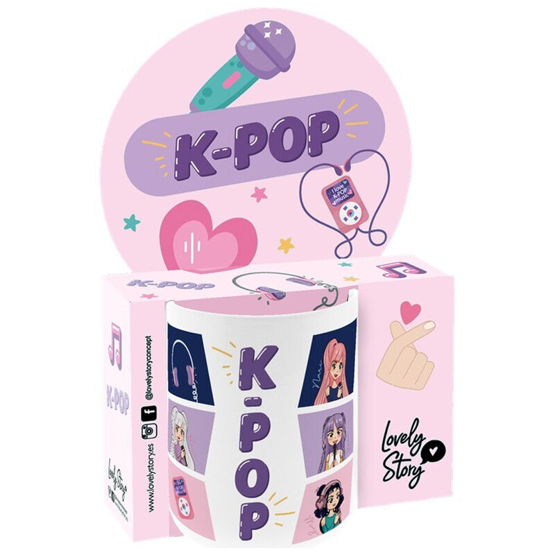 K-Pop Stars mug 330ml Nerdscape