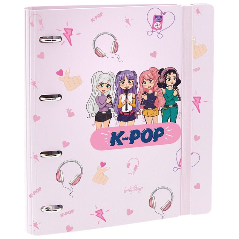K-Pop Pink smart folder