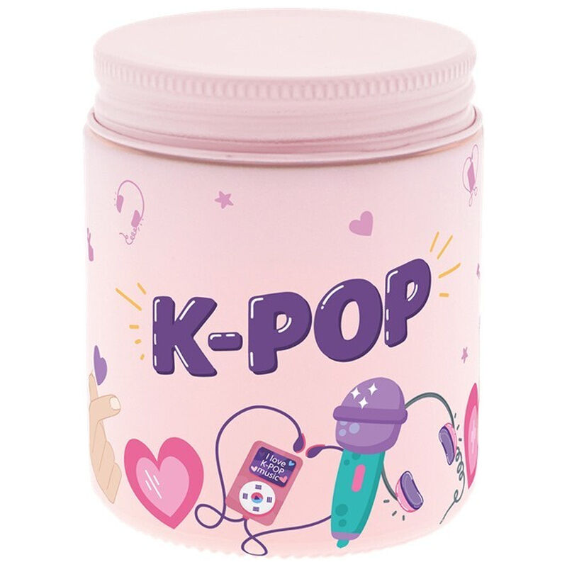 K-Pop Roses candle
