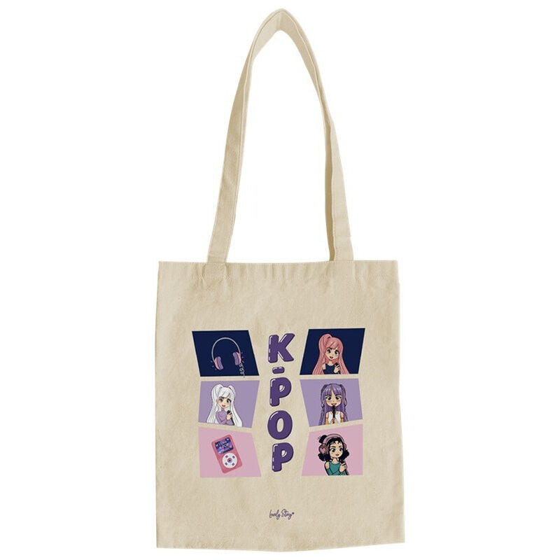 K-Pop Stars - Tote Bag in Cotone 100%