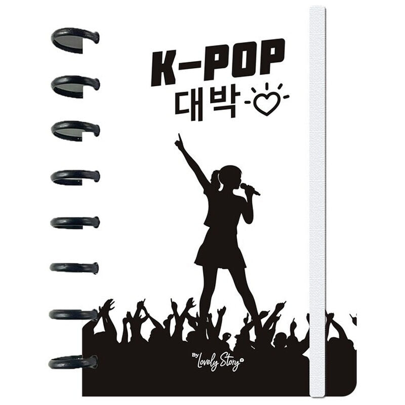 K-Pop Ice A5 notebook