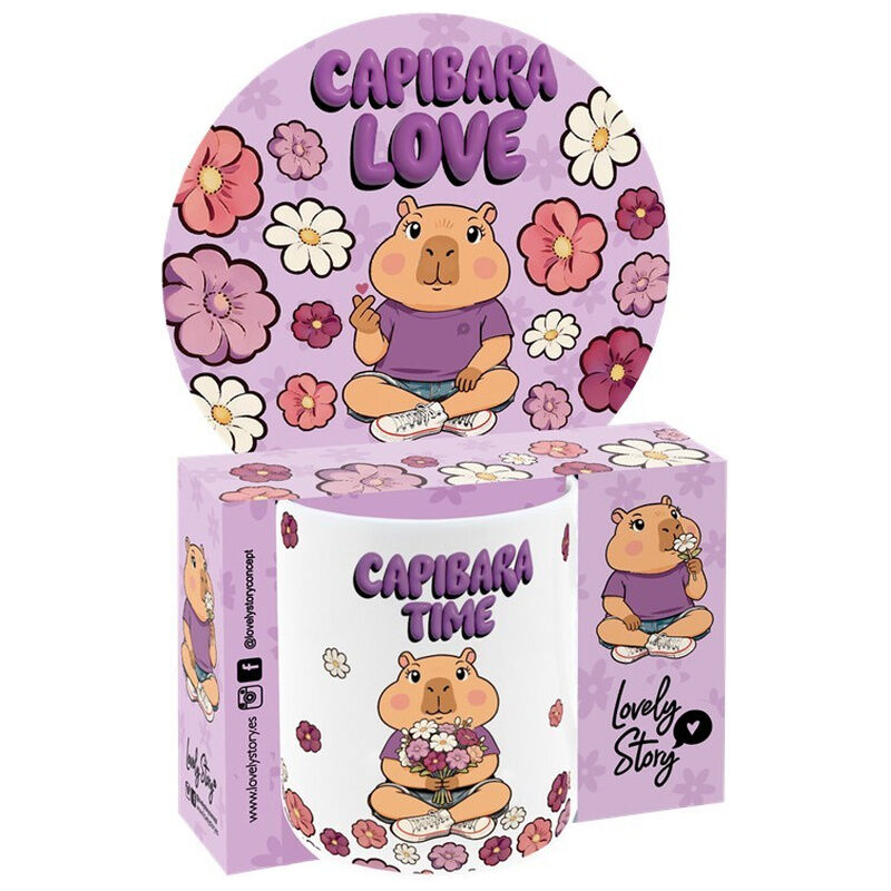 Capybara Time mug 330ml