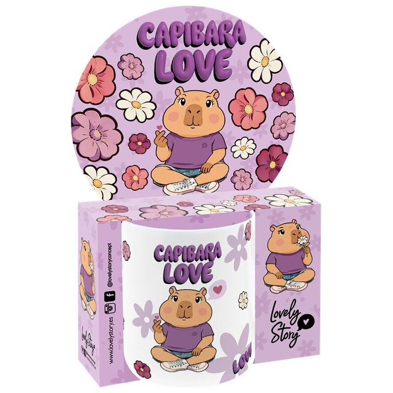 Capybara Love mug 330ml