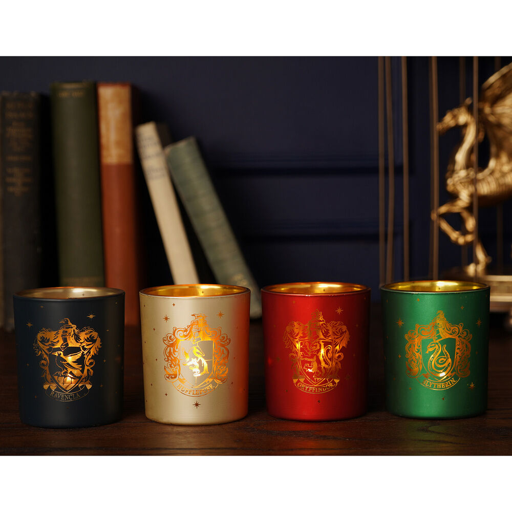 Harry Potter Houses set ok 4 tealight holders