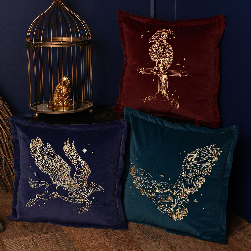 Harry Potter Buckbeak velvet cushion