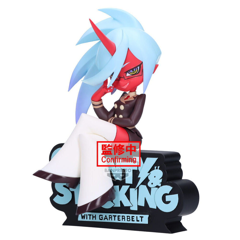 New Panty Stocking with Garterbelt Monitor Top Kneesocks figure 12cm