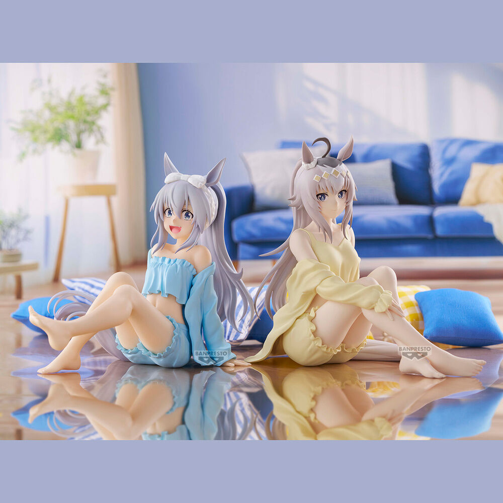 Umamusume Cinderella Gray Relax time Tamamo Cross figure 13cm