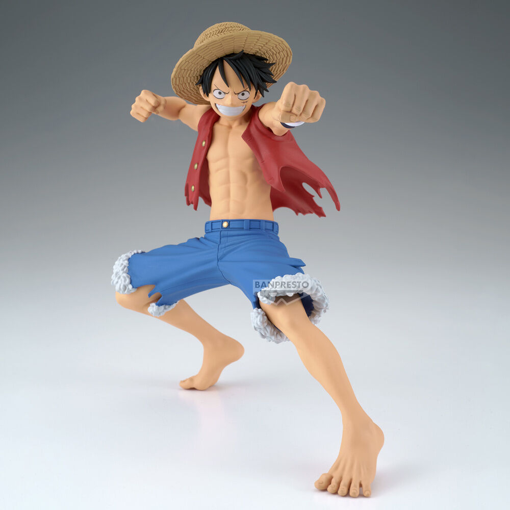 One Piece Cross Posing Monkey D Luffy figure 16cm