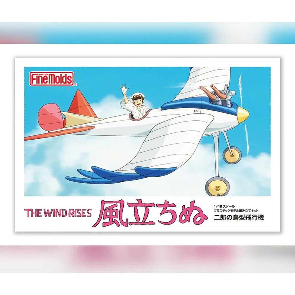 The Wind Rises Jiro´s Bird Shaped Plane Airplane model kit