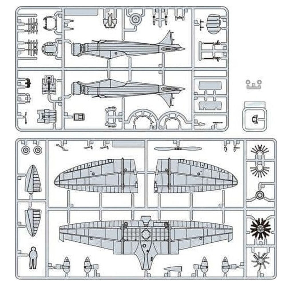 The Wind Rises Type 9 Fighter Airplane model kit
