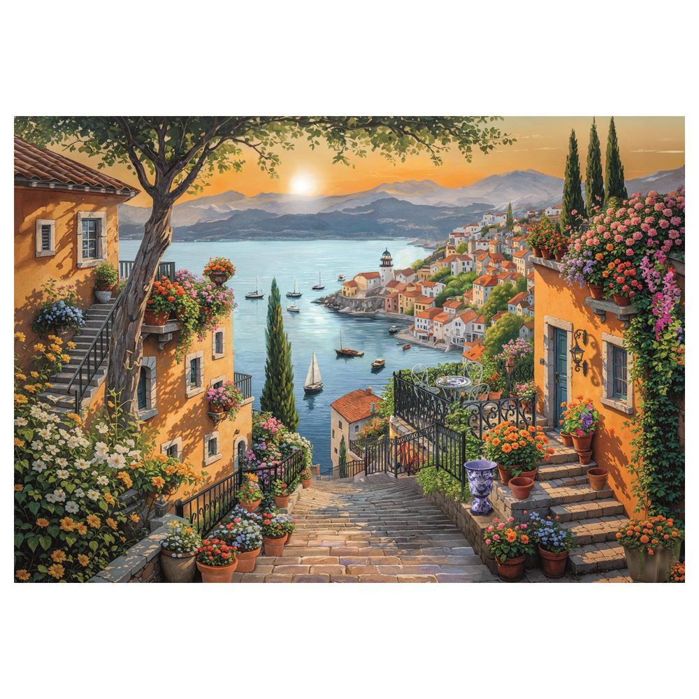 Steps To The Harbor puzzle 1500pcs