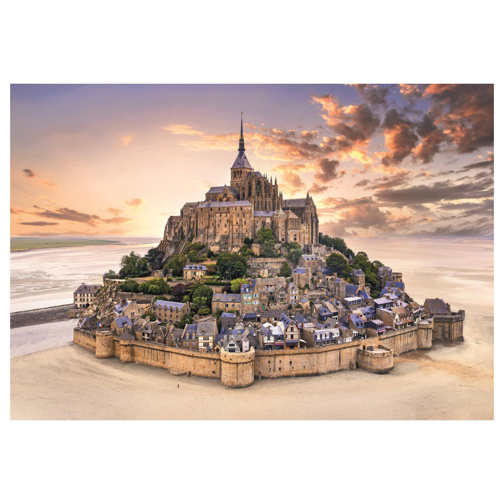 The Mont Saint-Michel Risin puzzle 1500pcs