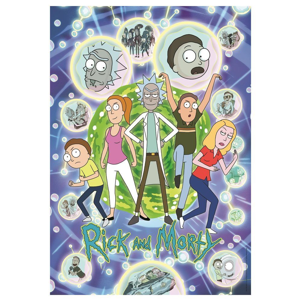 Rick and Morty 1 puzzle 1000pcs