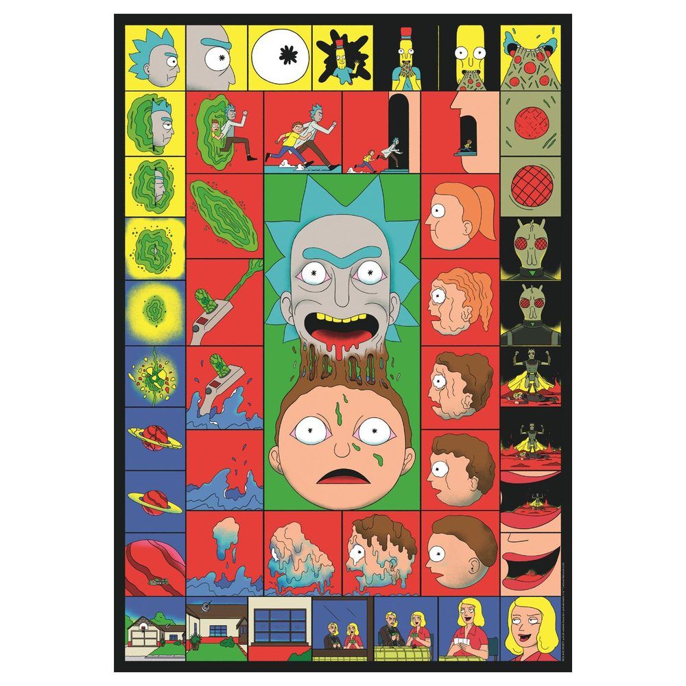 Rick and Morty 3 puzzle 1000pcs