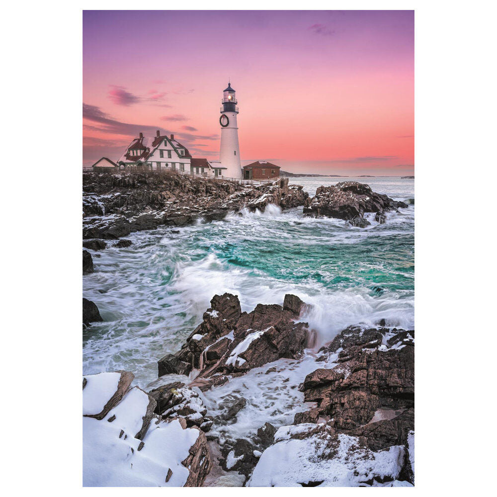 First Snow At Portland Head puzzle 1000pcs