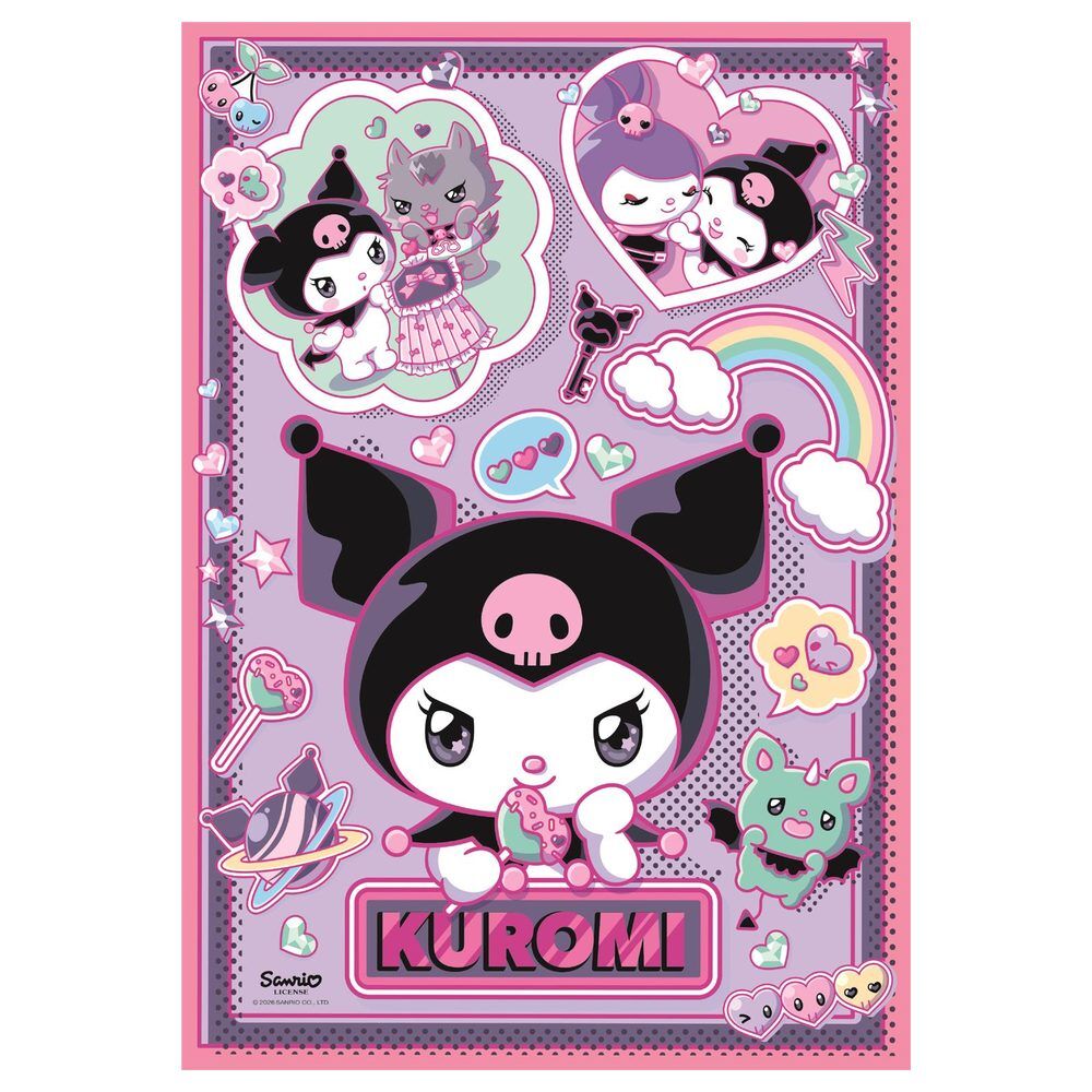 Hello Kitty Kuromi puzzle 1000pcs