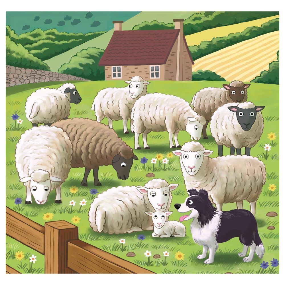 Farm Moments puzzle 3x48pcs