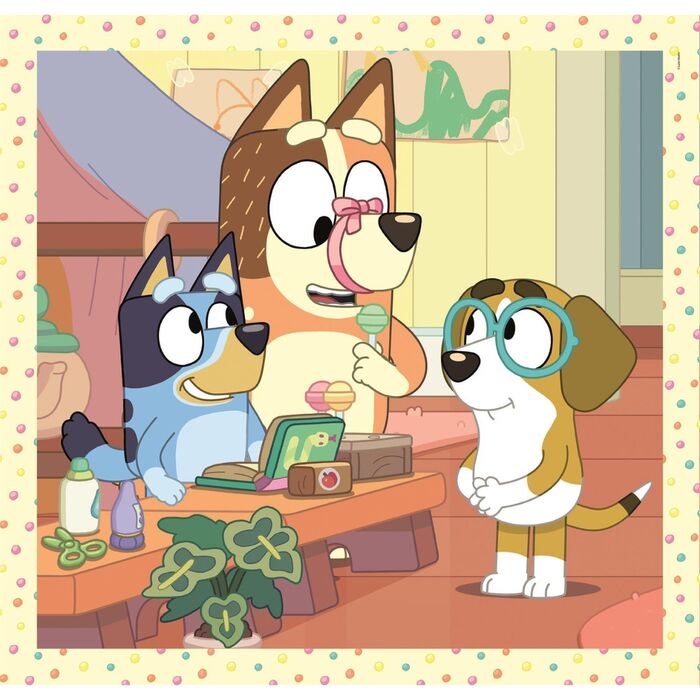 Bluey puzzle 3x48pcs