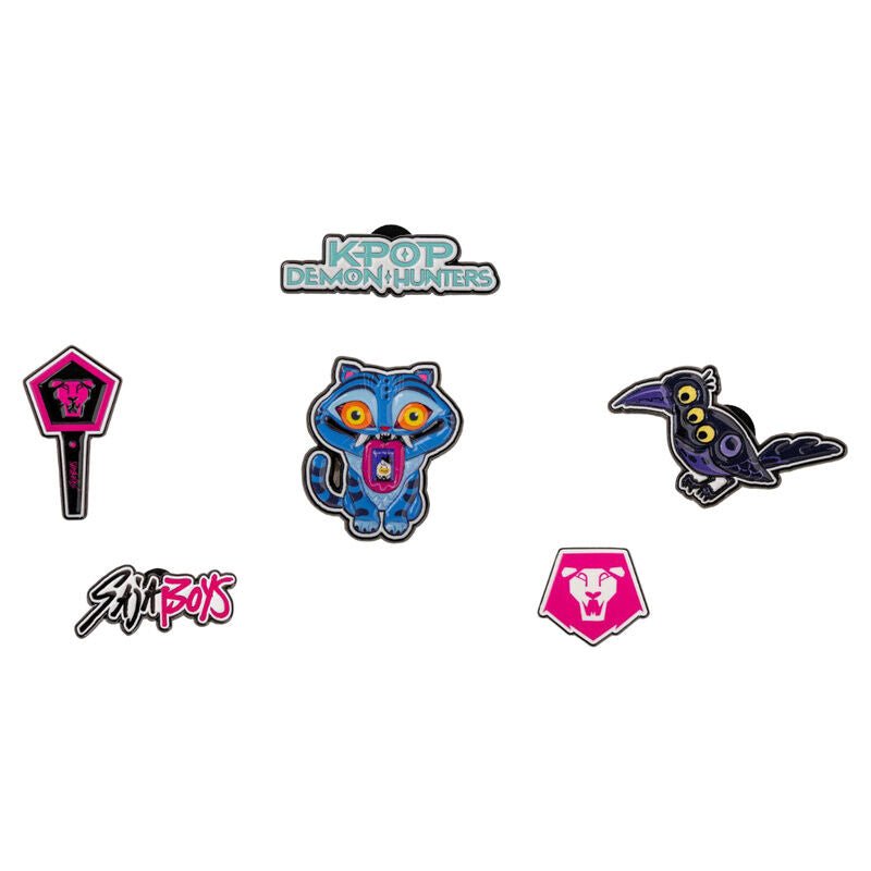 KPop Demon Hunters assorted pin