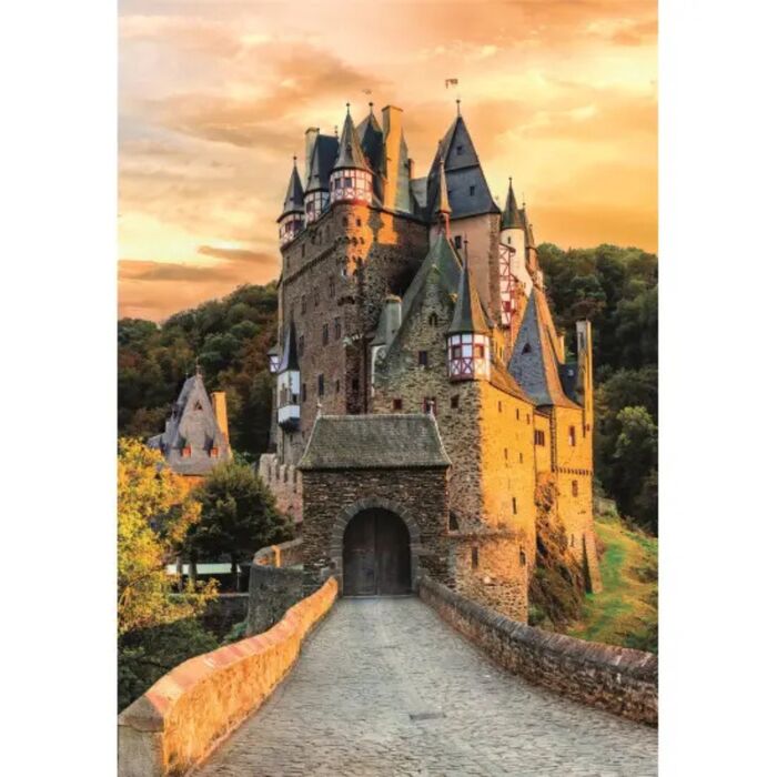 Golden Hour At Eltz Castle puzzle 1000pcs