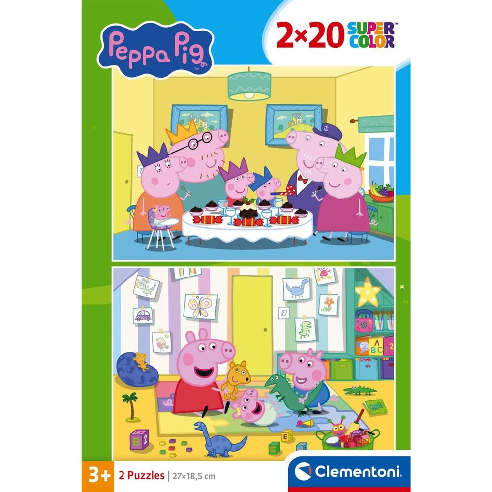 Peppa Pig puzzle 2x20pcs