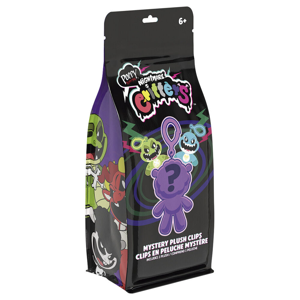 Poppy Playtime Nightmare Critters assorted plush keychain 6,5cm