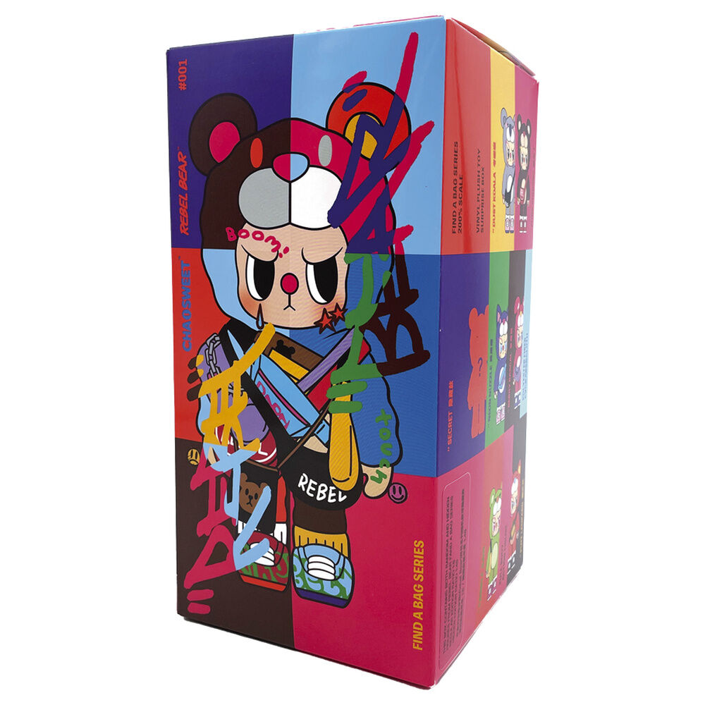 Rebel Bears Bag Movable assorted 18cm
