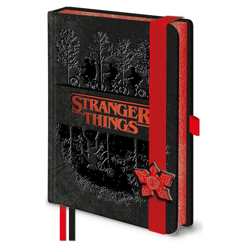 Stranger Things A5 premium notebook