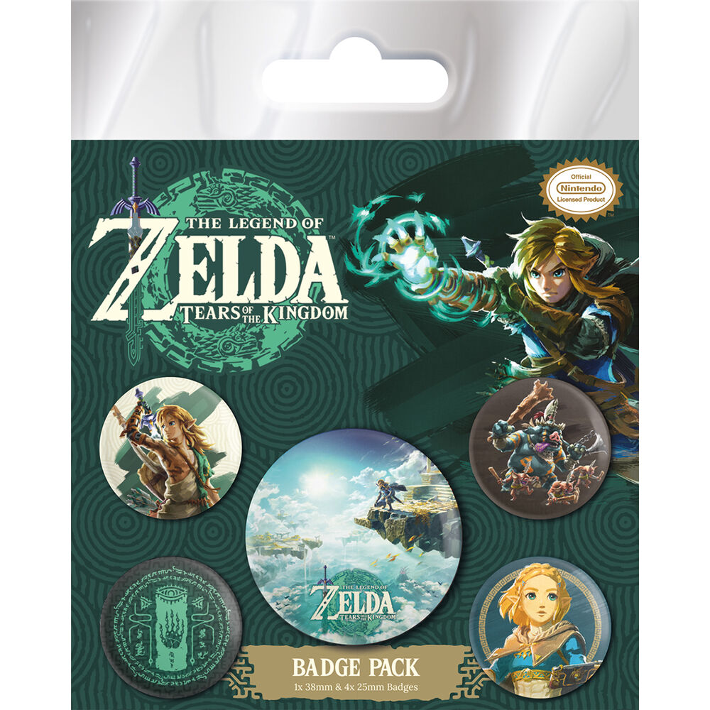 The Legend of Zelda set ok 5 badge
