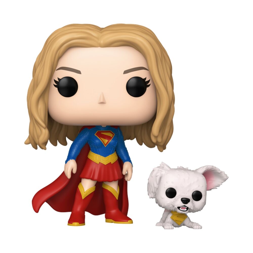 POP figure POP DC Comics Supergirl Buddy Supergirl with Puppy Krypto