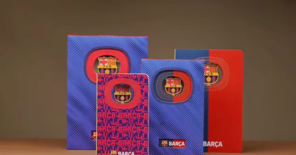 F.C. Barcelona A6 notebook