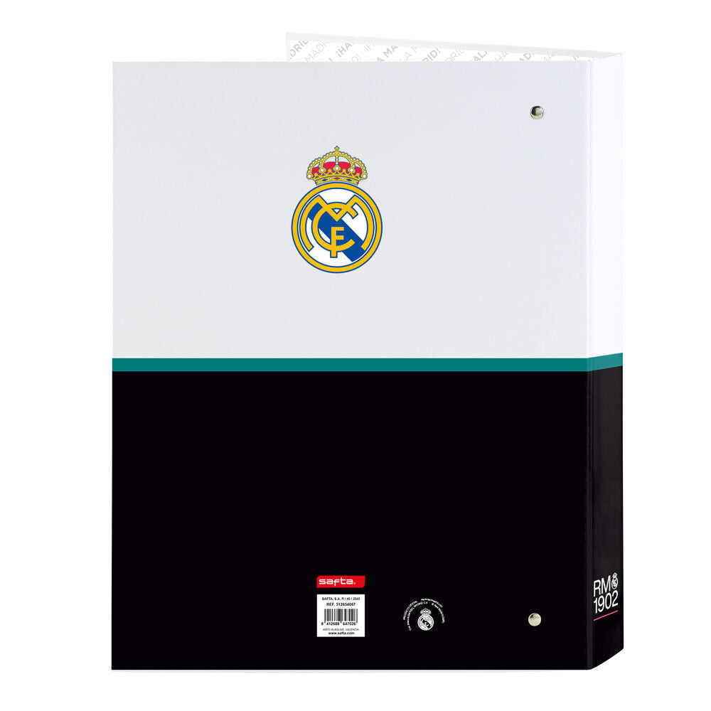 Real Madrid 26/27 A4 cardboard 4 rings binder