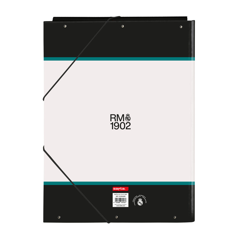 Real Madrid 26/27 A4 cardboard binder with flaps