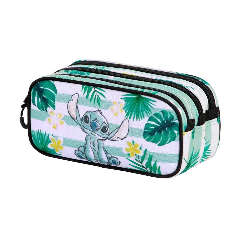 Disney Stitch triple pencil case
