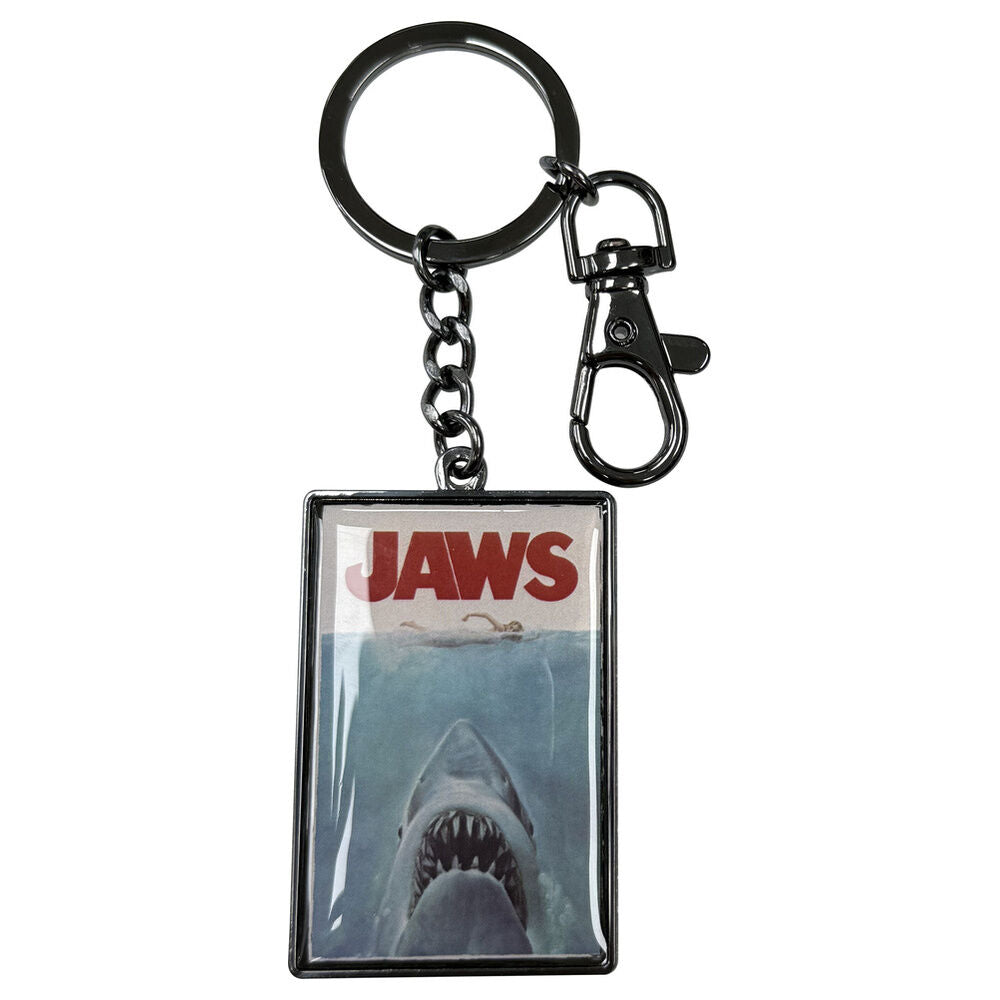 Jaws Poster metal keychain