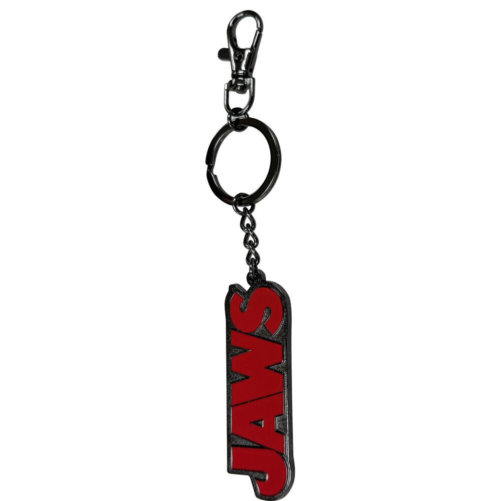 Jaws Logo metal keychain