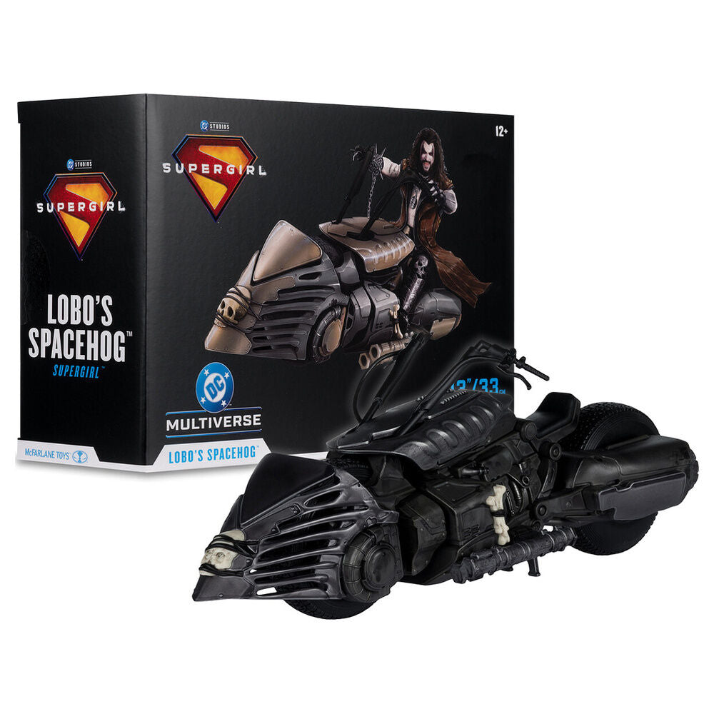 DC Comics Supergirl Lobo's Spacehog vehicle figure 33cm
