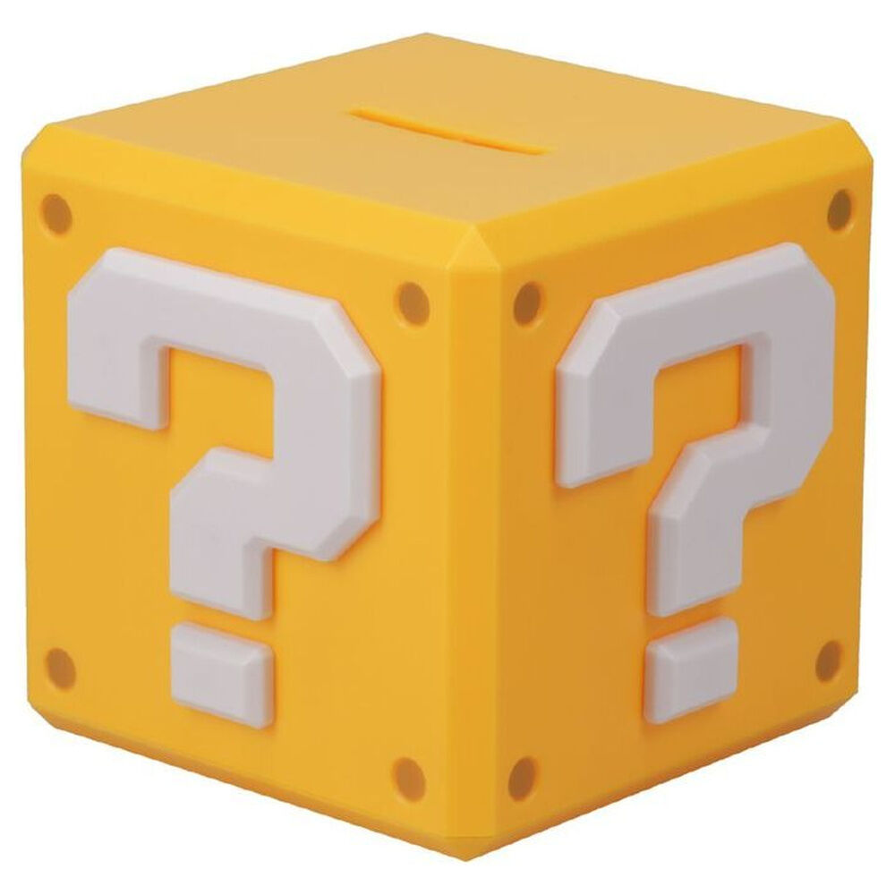 Super Mario Question Block money box