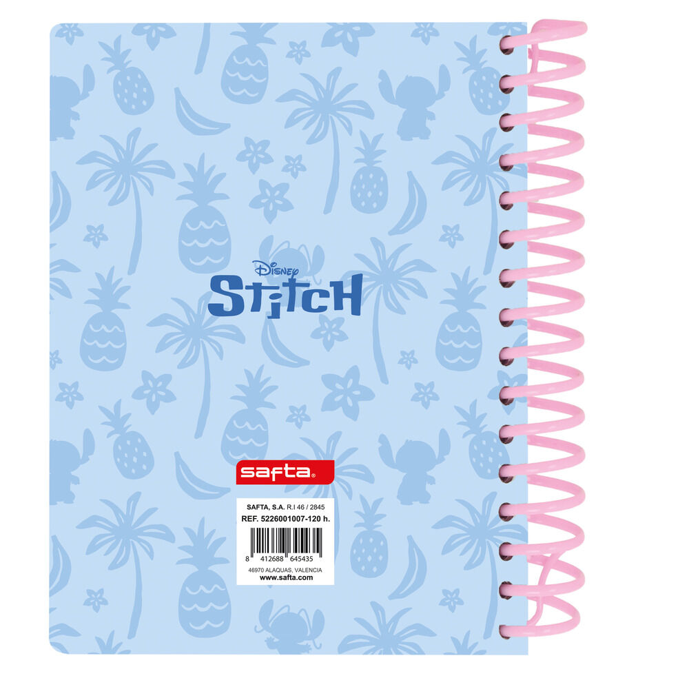 Disney Stitch squishy notebook