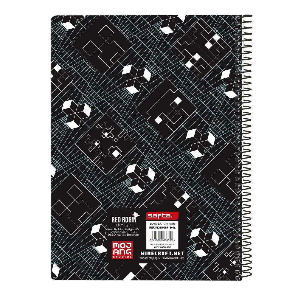 Minecraft Screen assorted A5 notebook