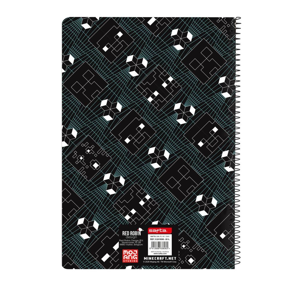 Minecraft Screen assorted A4 notebook