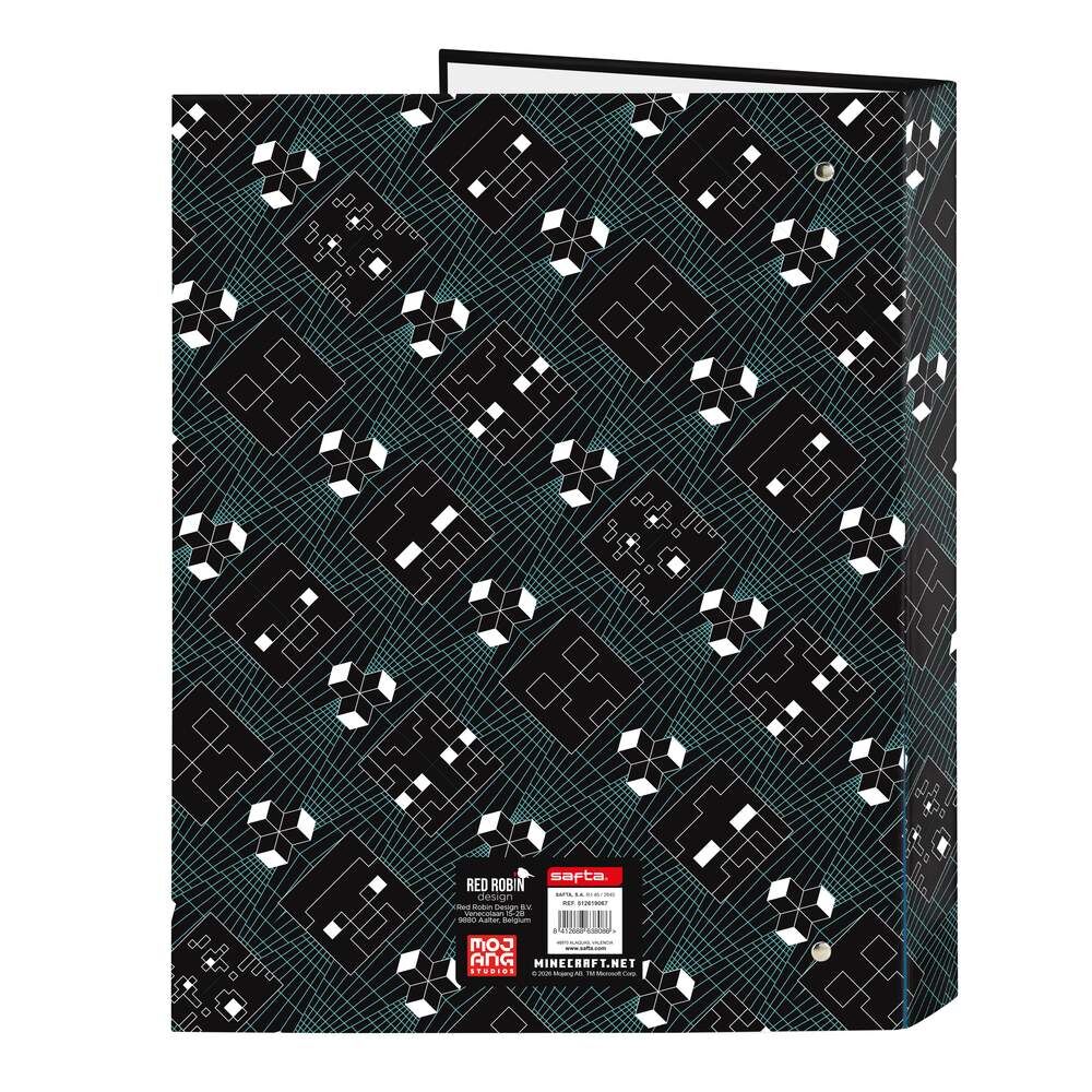 Minecraft Screen A4 cardboard 4 rings binder